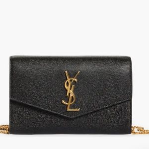 Saint Laurent Uptown Wallet on Chain
